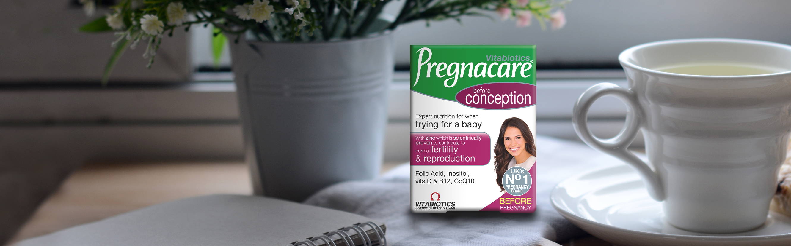  Thousands of women have chosen Pregnacare Conception when trying for a baby. No drugs, no hormones, just essential nutrients that studies show play an important role in building nutritional stores for pregnancy. It’s a little extra nutritional help to support  your reproductive health. 