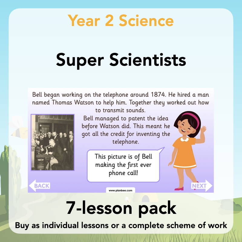 Year 2 Curriculum - Super Scientists
