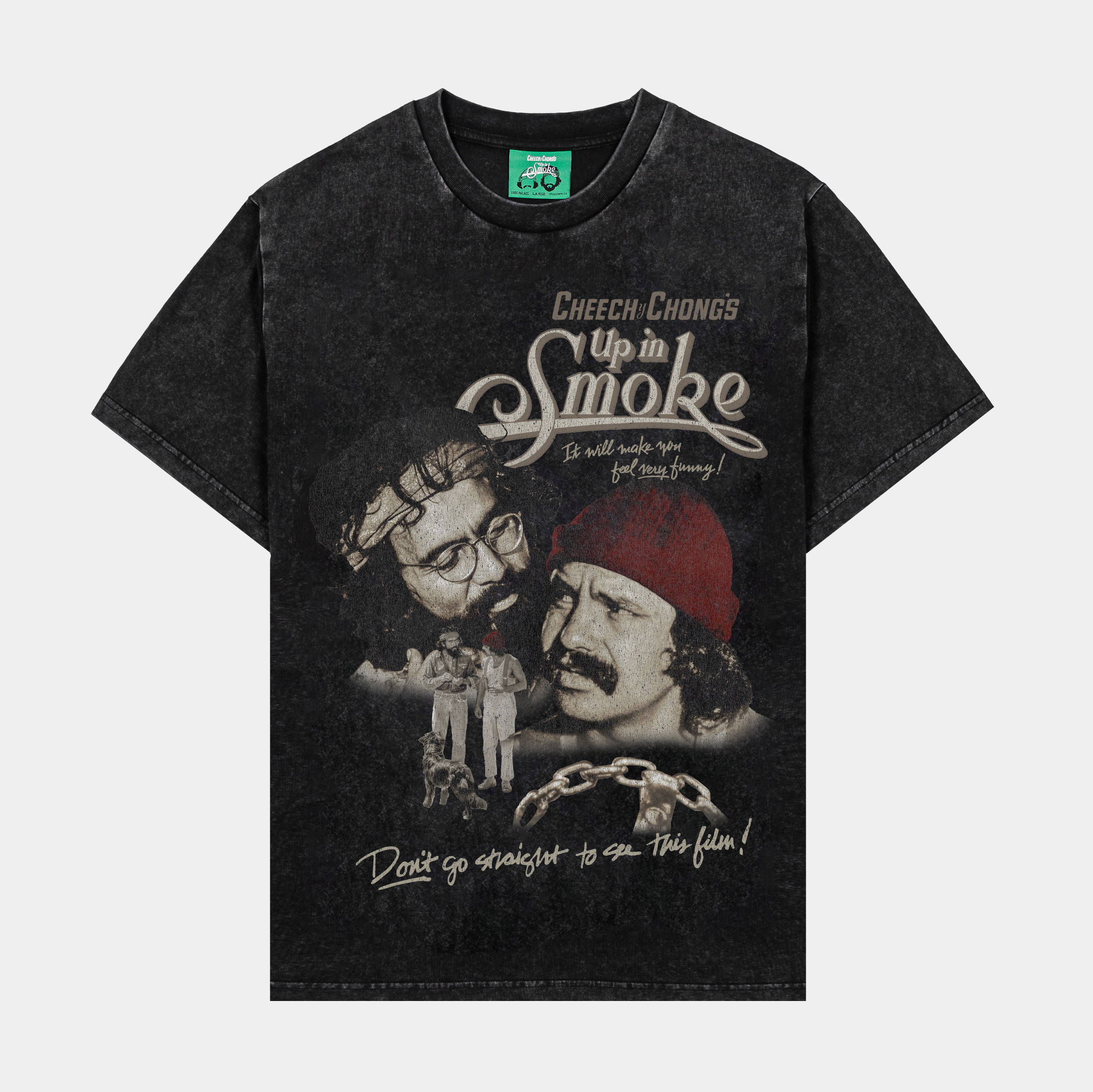 SP X CHEECH & CHONG VINTAGE COLLAGE SHORT SLEEVE
