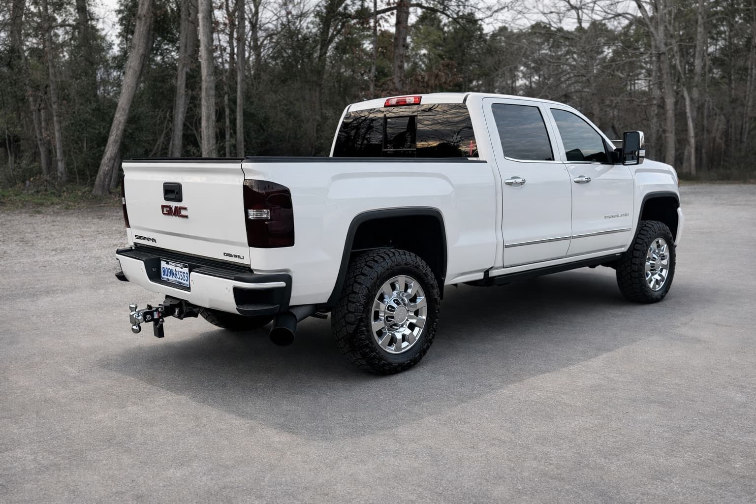 John's 2017 GMC Sierra 2500 Train Horn Install with Conductor's Special 844 Nightmare Edition