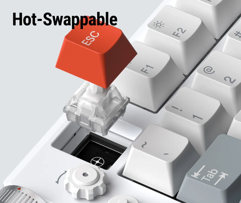 Switches hot-swappable