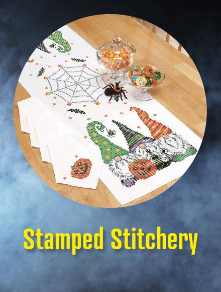 Stamped Stitchery