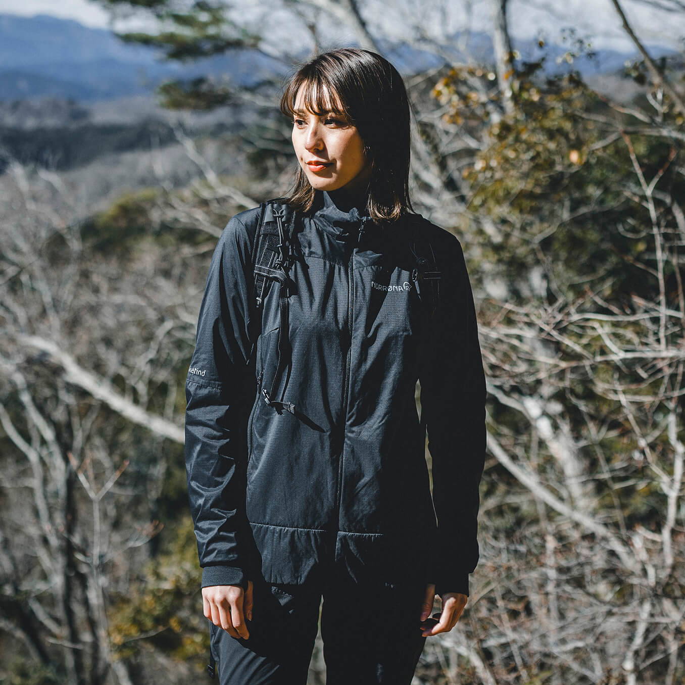 NORRONA（ノローナ）/フォルケティン オクタジャケット/ブラック/WOMENS