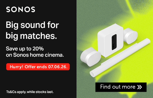 Save up to 20% on Sonos home cinema