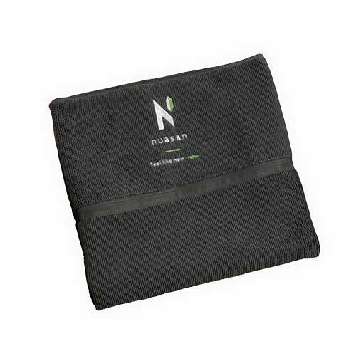 Nuasan Active Quick Drying Microfibre Towel 30 Day Satisfaction Guaranteed please recycle