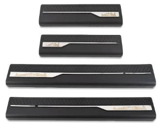 IAG I-Line Door Sill Protector 4PCS for 2021+ Ford Bronco Four Door- Part Layout