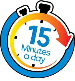 15 minutes a day