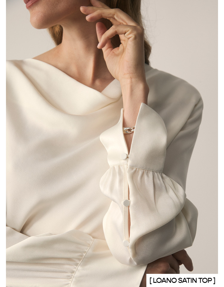 Loano top in ivory