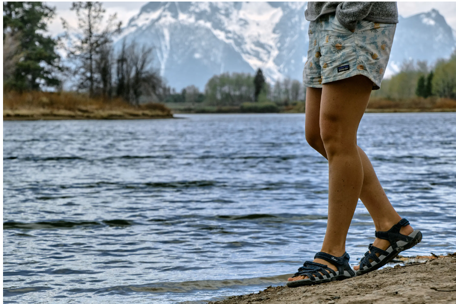acadia sandals are great for the outdoors