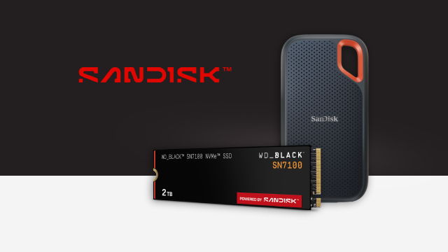 Financiación con TAE 0%* en discos SSD de Sandisk y WD