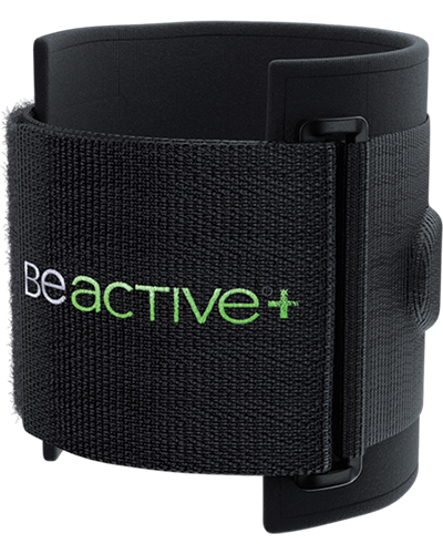 Black adjustable support brace with 