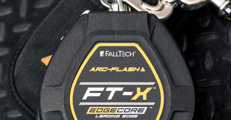 Close-up on FT-X EdgeCore &ldquo;Arc Flash&rdquo; logo.