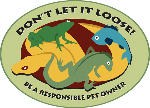 don't let it loose be a responsible pet owner