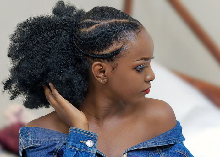 Colored braiding hair extensions