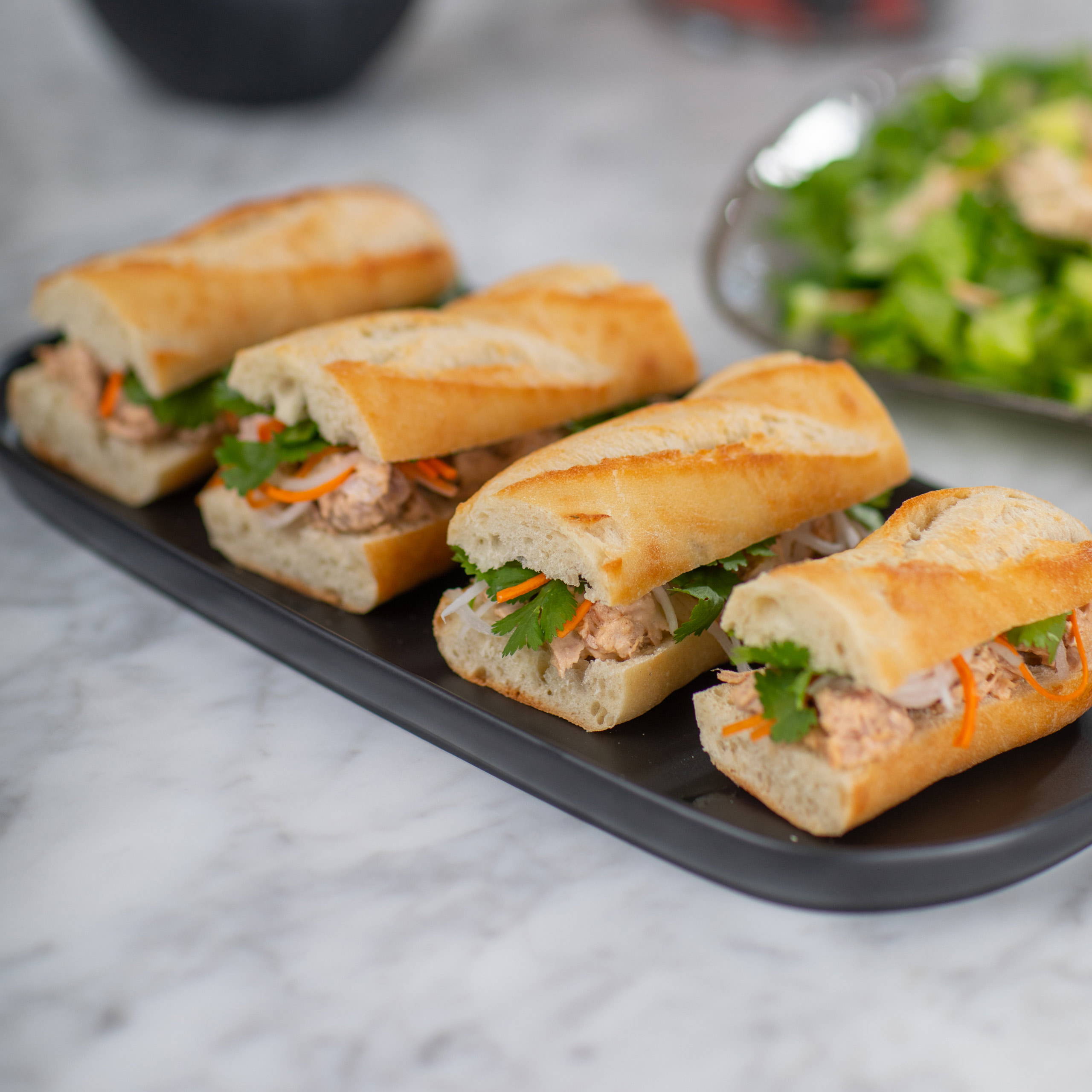 Bánh Mì-Style Tuna Sandwich