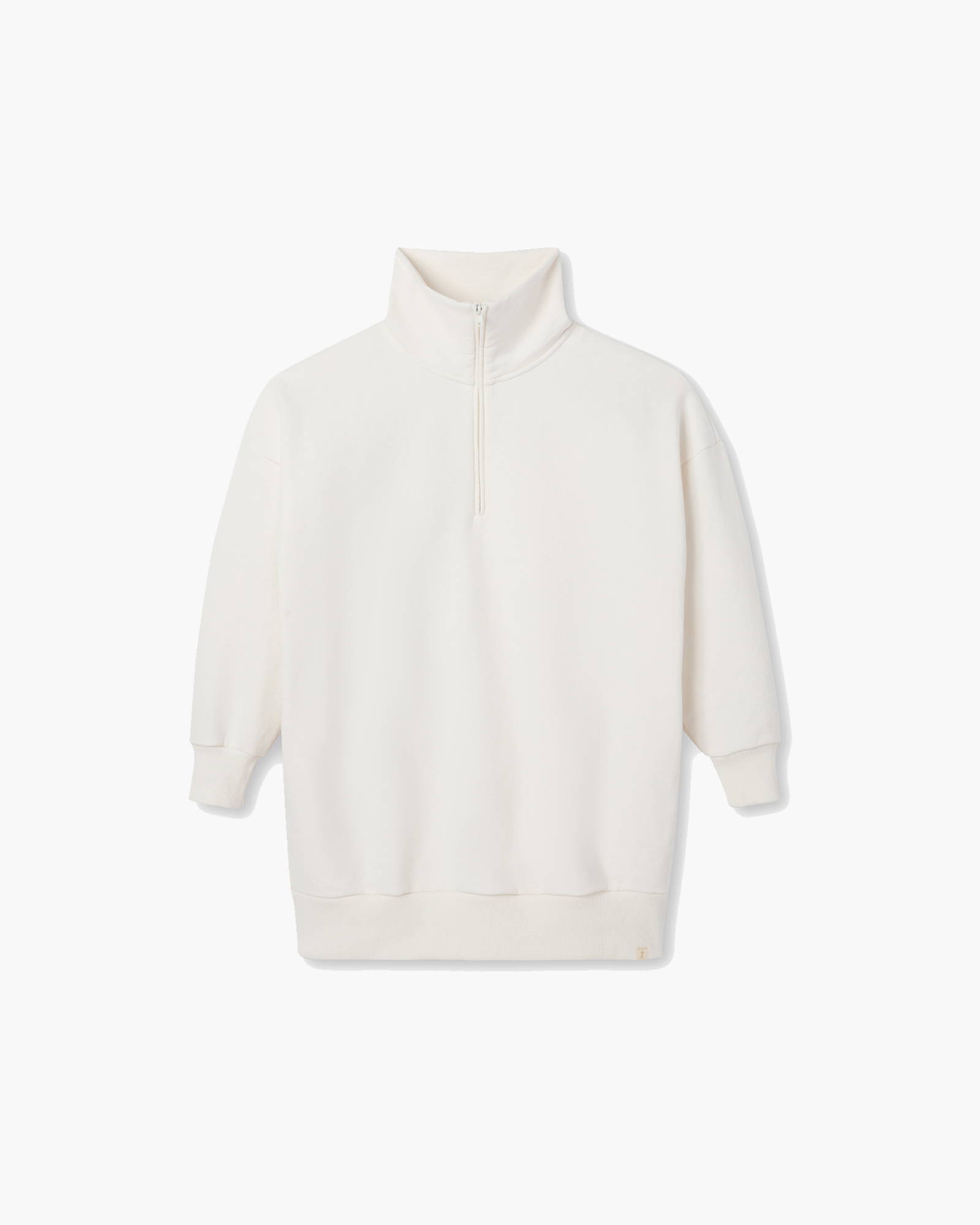 oversized half zip - product page