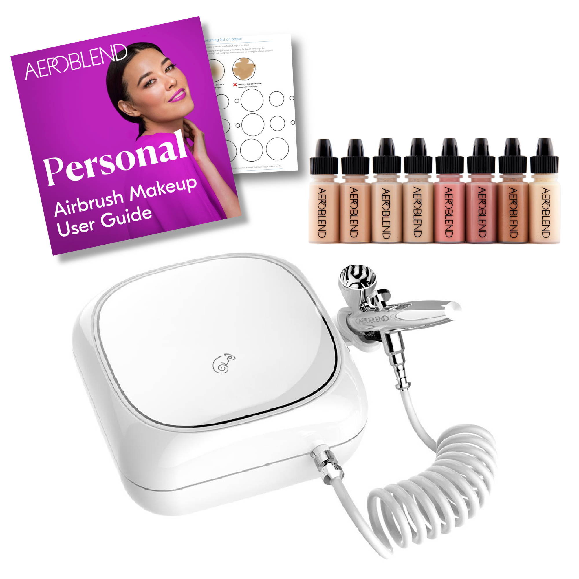 Professional Airbrush Makeup Kit, Makeup Tool Set