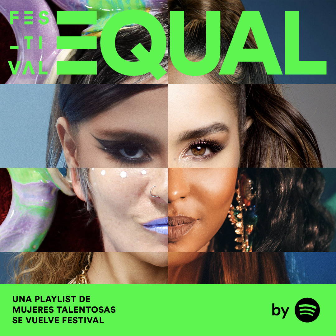Equal Spotify una playlist con las mujeres más talentosas del país