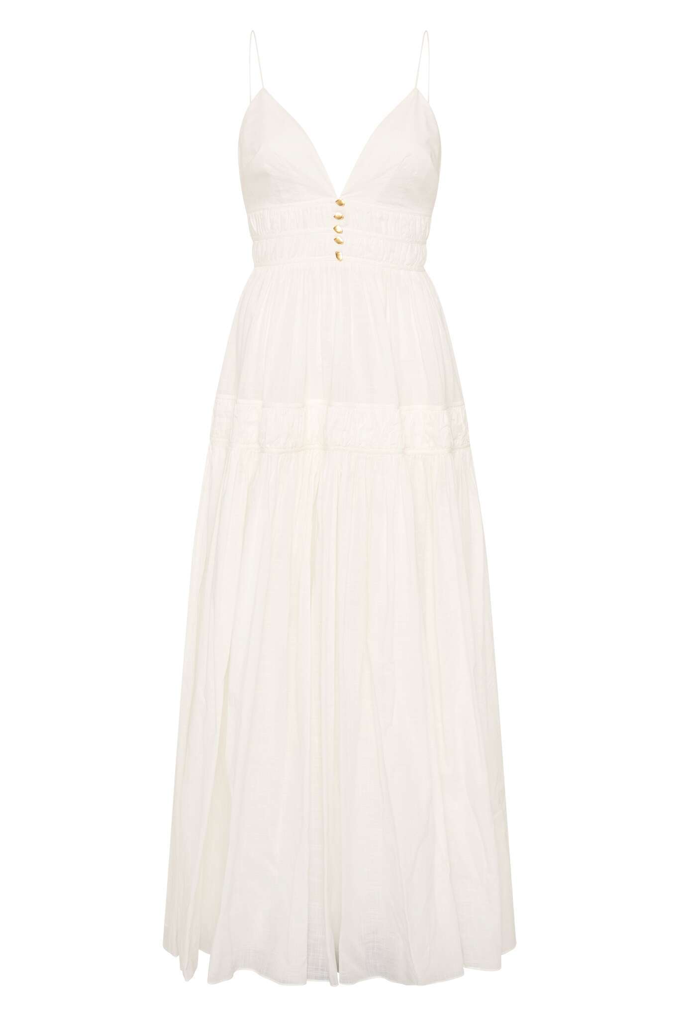 The white maxi dress from the Aje Vacation Edit