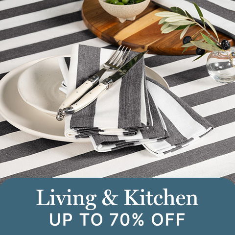Living & Kitchen, up to 70% off