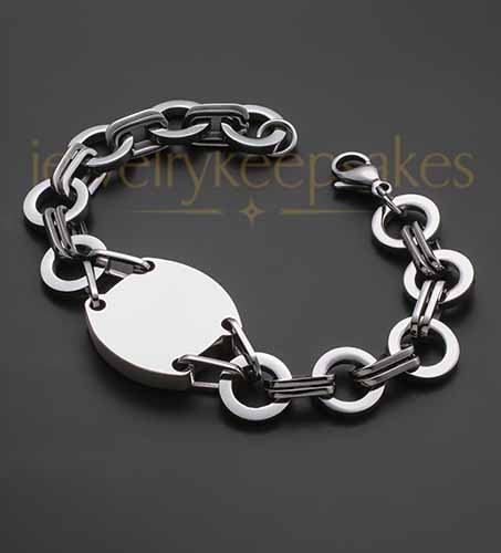 Dedicated Cremation Bracelet In Stainless Steel