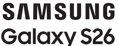 Samsung Galaxy S26 logo.