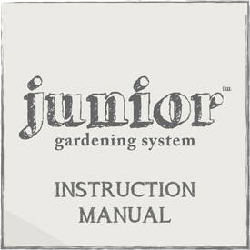 EarthBox Junior gardening system instruction manual PDF, opens in new window