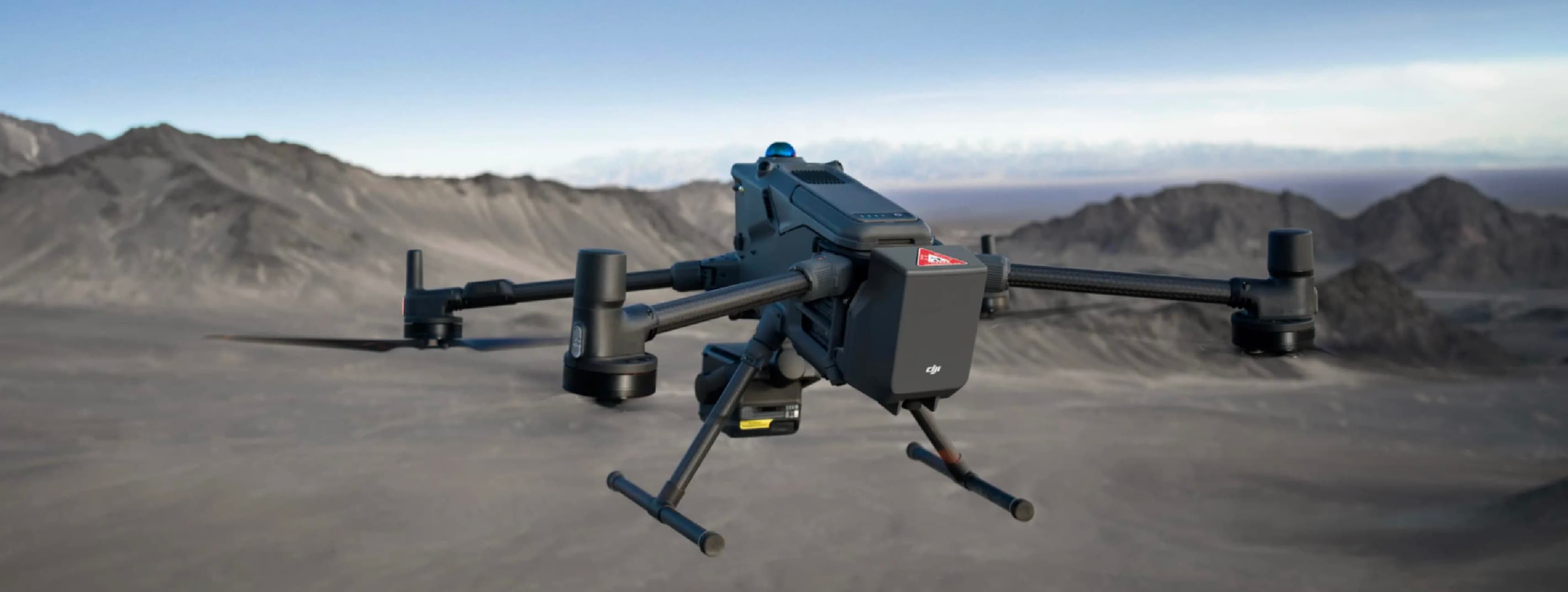 DJI AP100 Parachute for Matrice 400 enterprise drone safety system