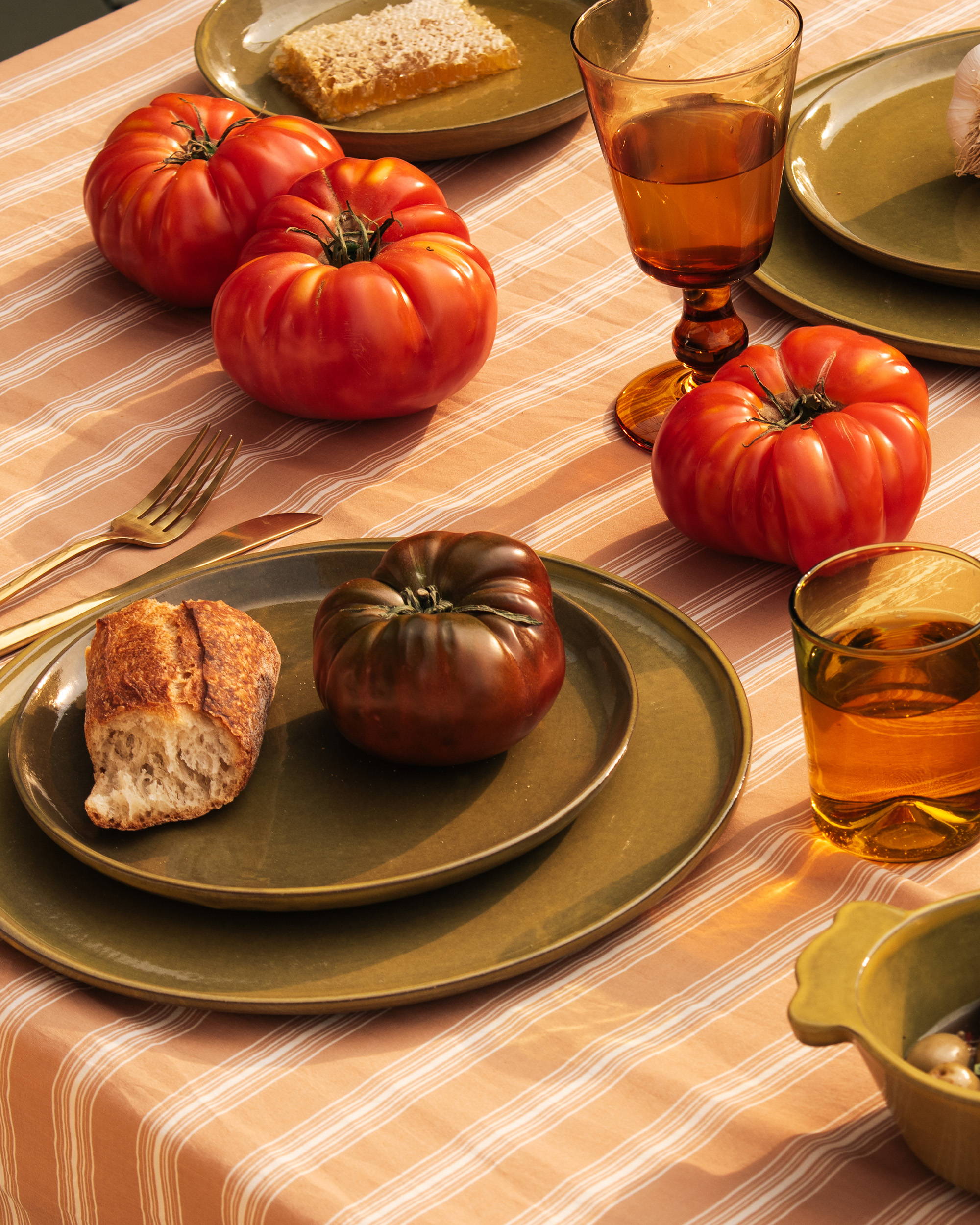 Entertaining with style, Unique Ceramic Tableware, Tomato Recipes, Italian Themed Dinner