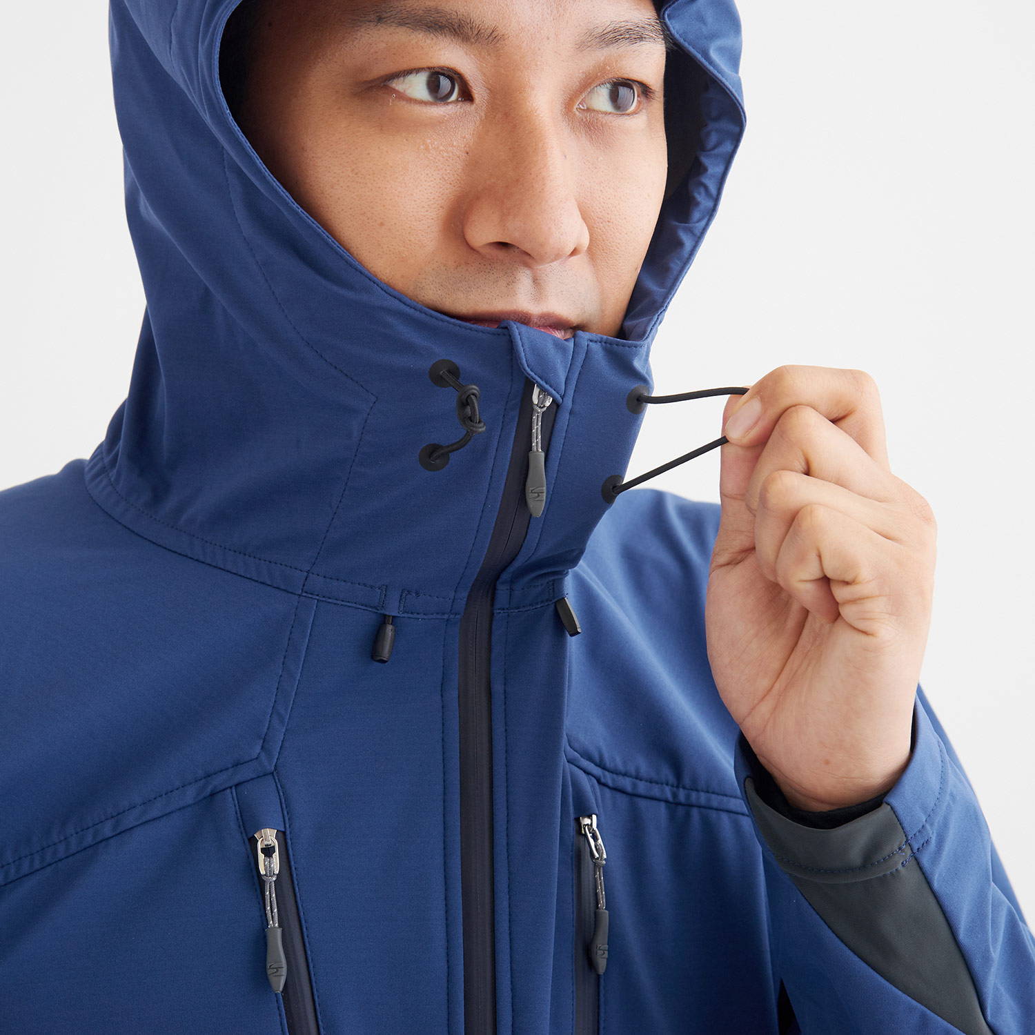 finetrack（ファイントラック）/フロウラップフーディ/ネイビー/MENS
