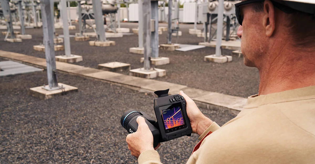 FLIR T860 Thermal Camera Substation