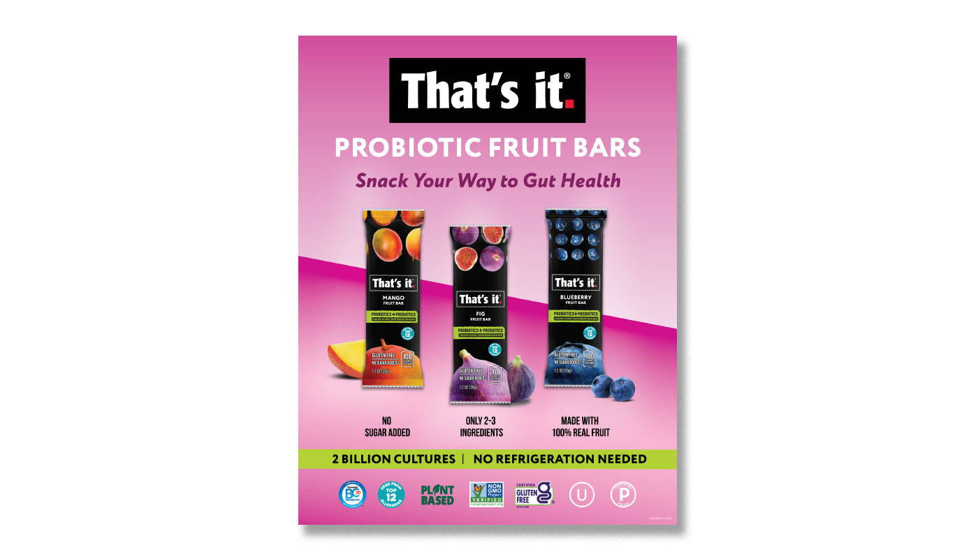That's it. Probiotic Fruit Bars PDF thumbnail