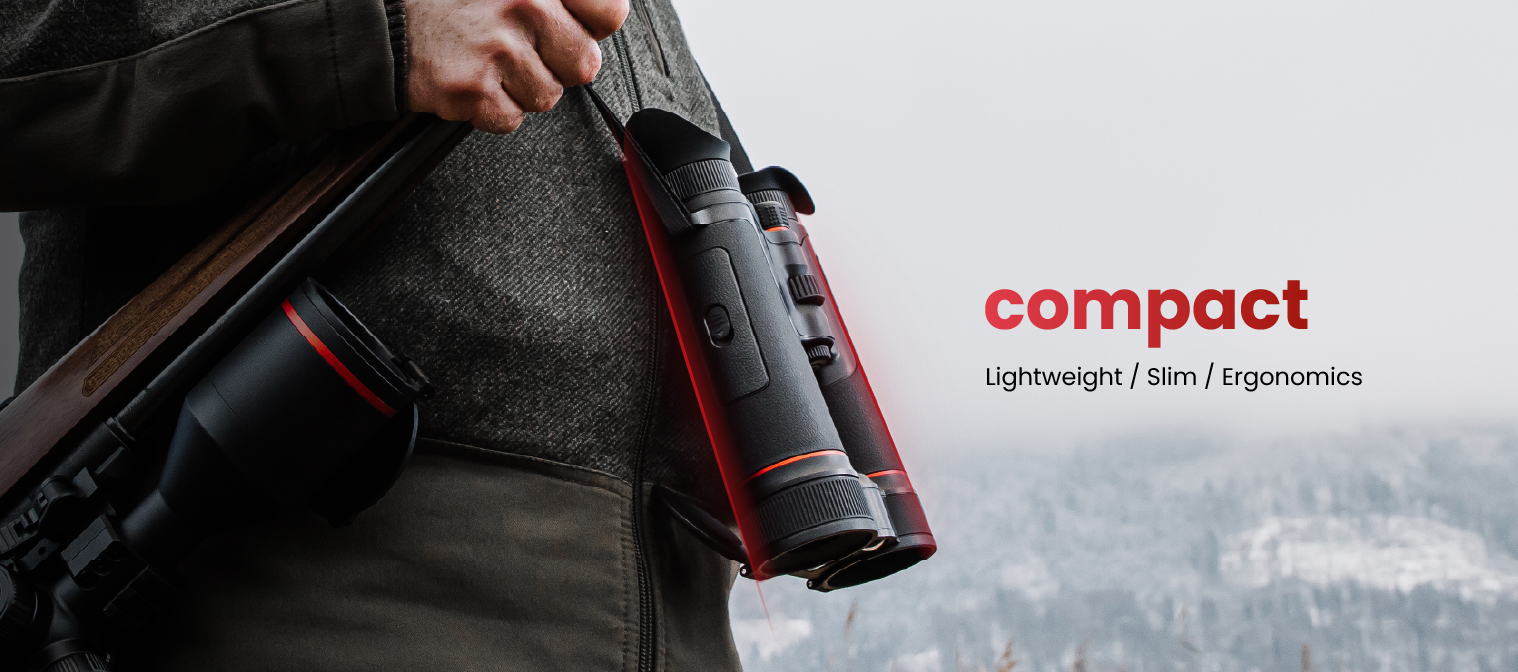 Guide TN650MS compact ergonomic multispectral binocular design