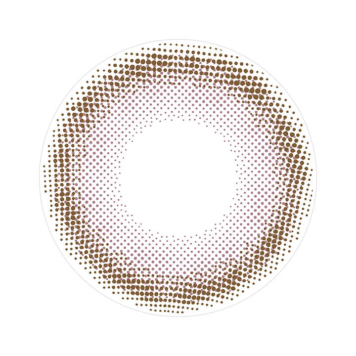 メローストロベリーのレンズ画像|ミムコ(mimuco)コンタクトレンズ
