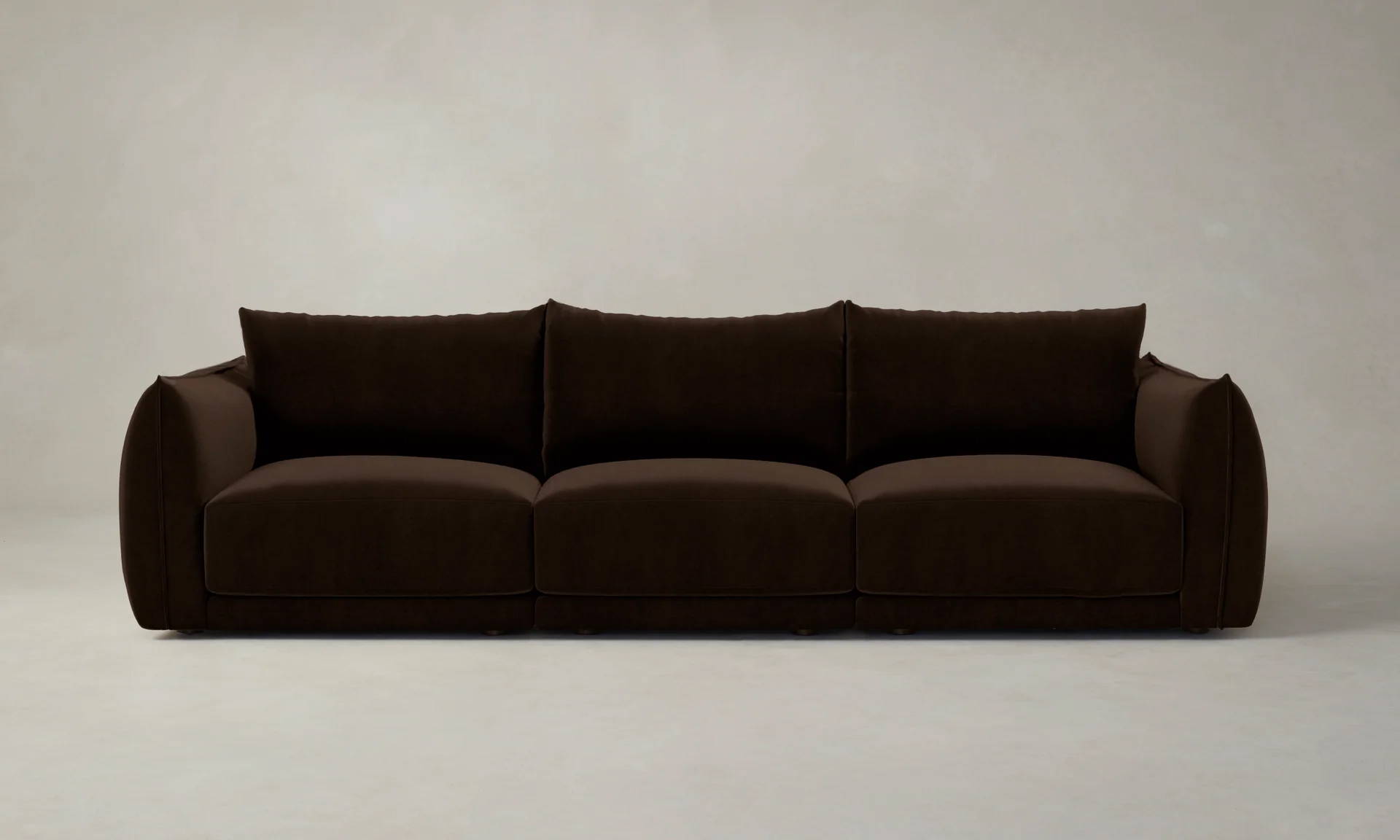 The Jones Modular Sofa in Mohair Fabric