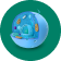 3D illustration of a cell with various organelles and structures inside.