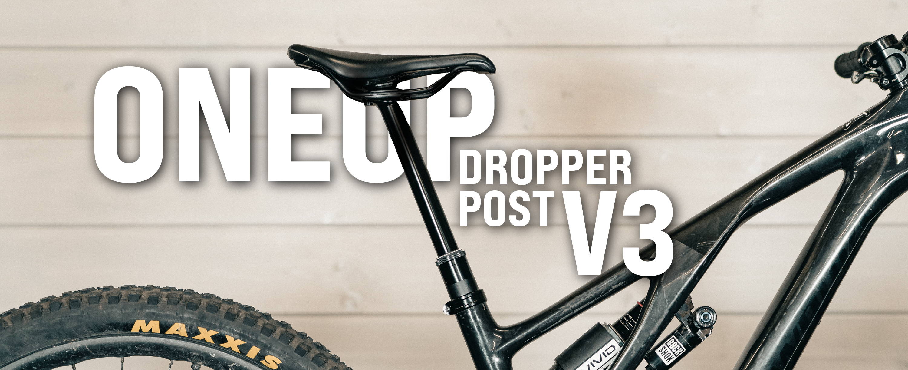 oneup dropper post v3 installed on specialized stumpjumper evo