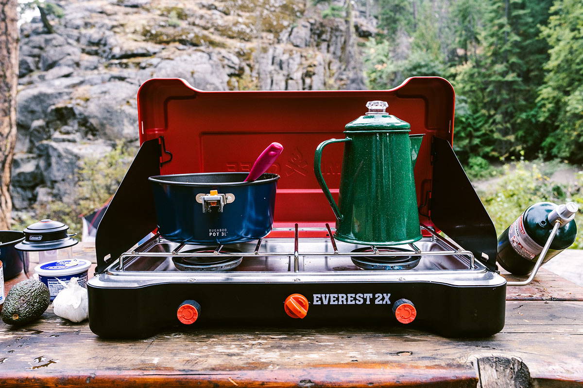 Everest 2x High output 2 burner compact stove