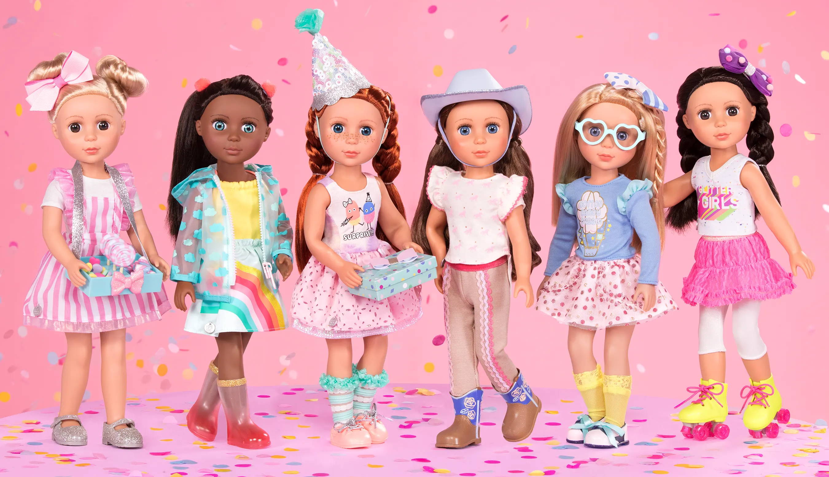 Glitter Girls Lora & Cleo Doll and Pet Figure Playset