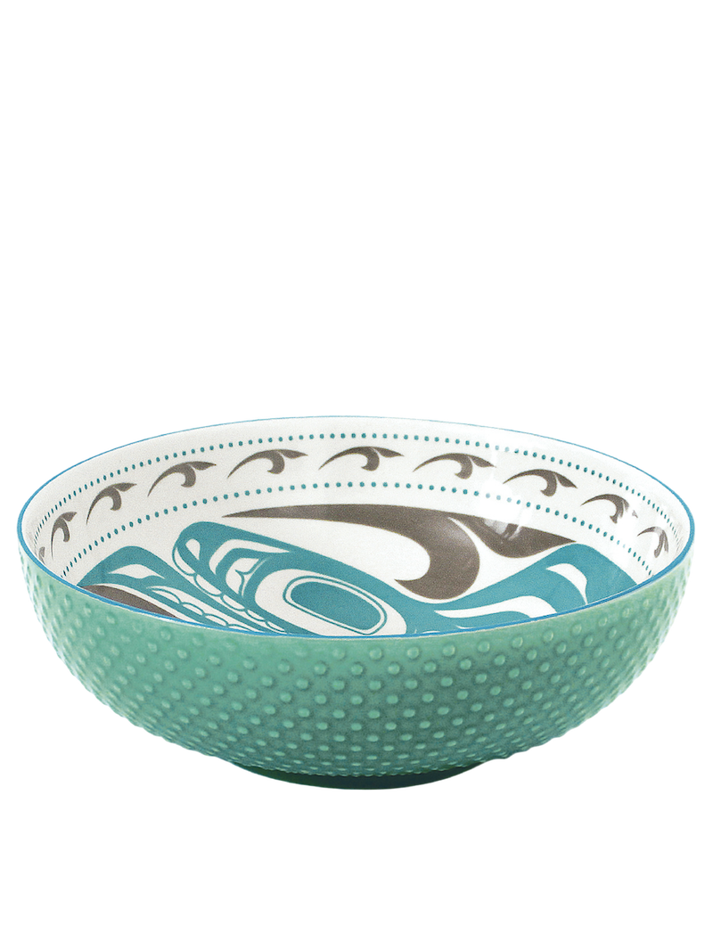 Porcelain Art Serving Bowl (Large) - Killer Whale