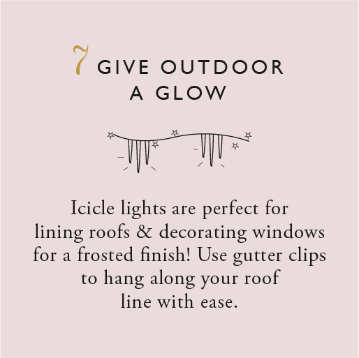 Give outdoor a glow