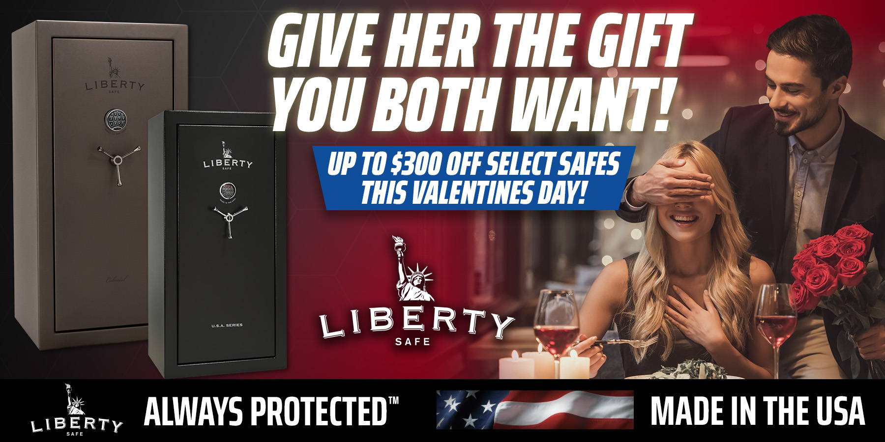Liberty Safe Valentine's Day Special Offer