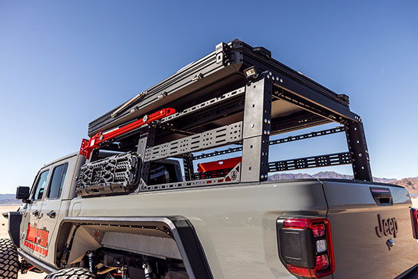 Red State Performance's 2020 Jeep Gladiator 6-Wheel Hellcat