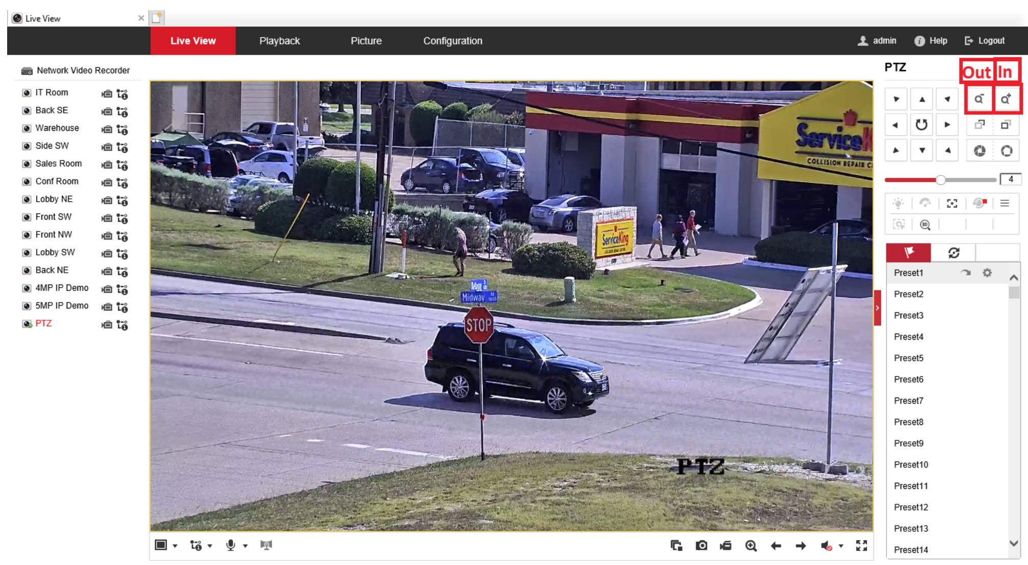 How to Display and Control Your PTZ Camera