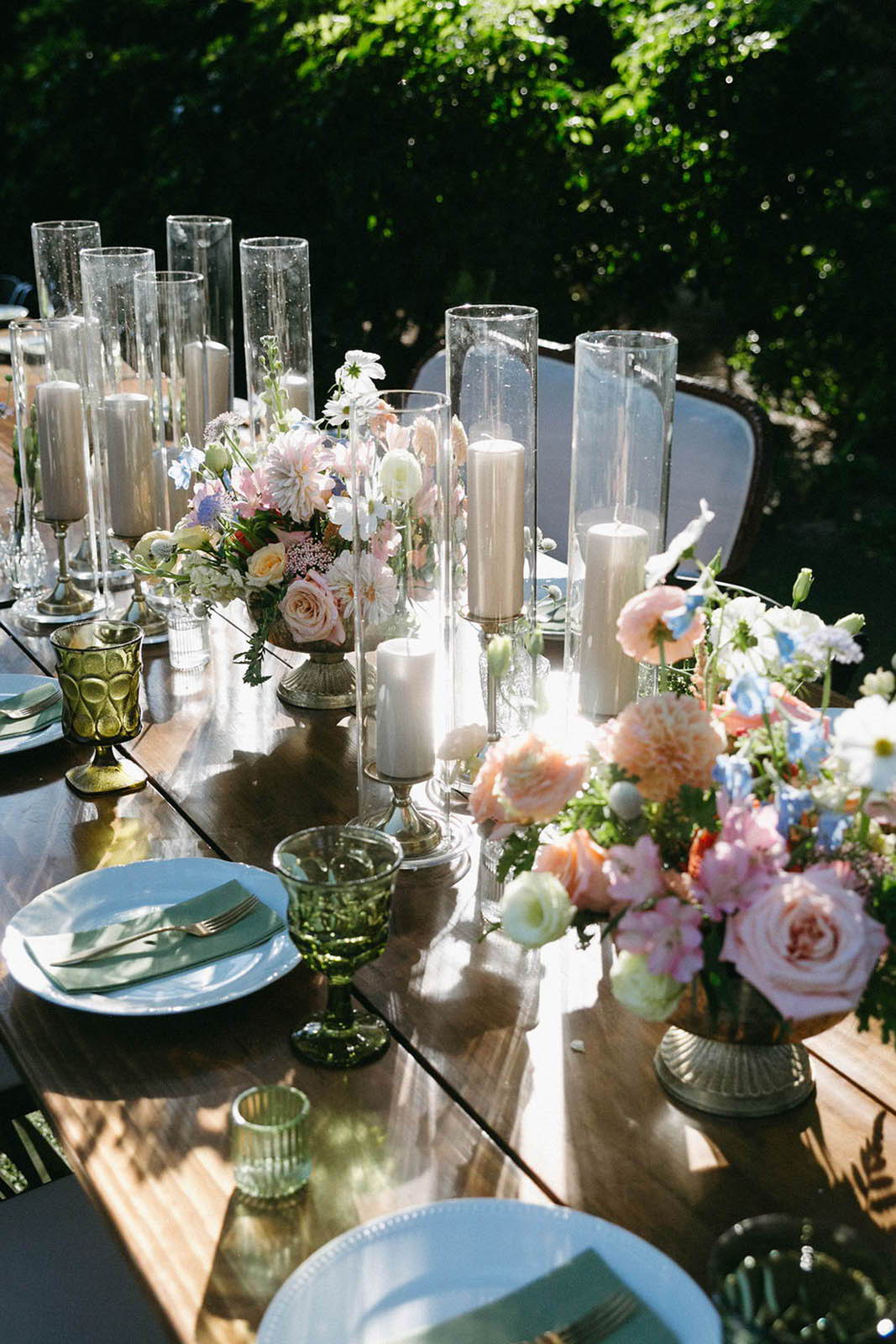 Wedding table layout