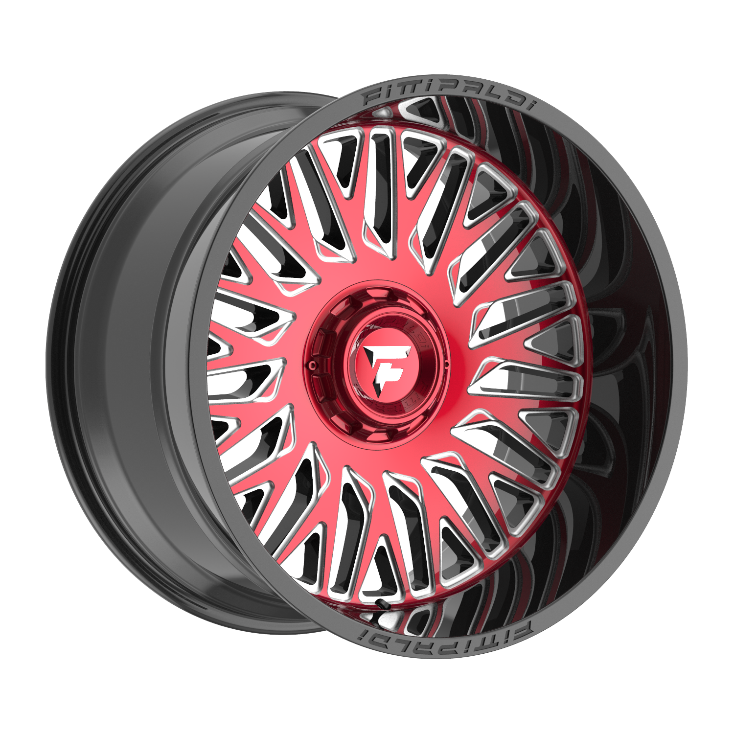 Fittipaldi Offroad Wheels FA Alpha Series Red