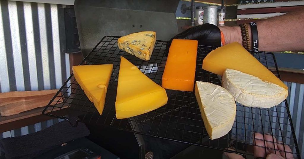 Adding-the-Cheese-on-a-Wire-Rack