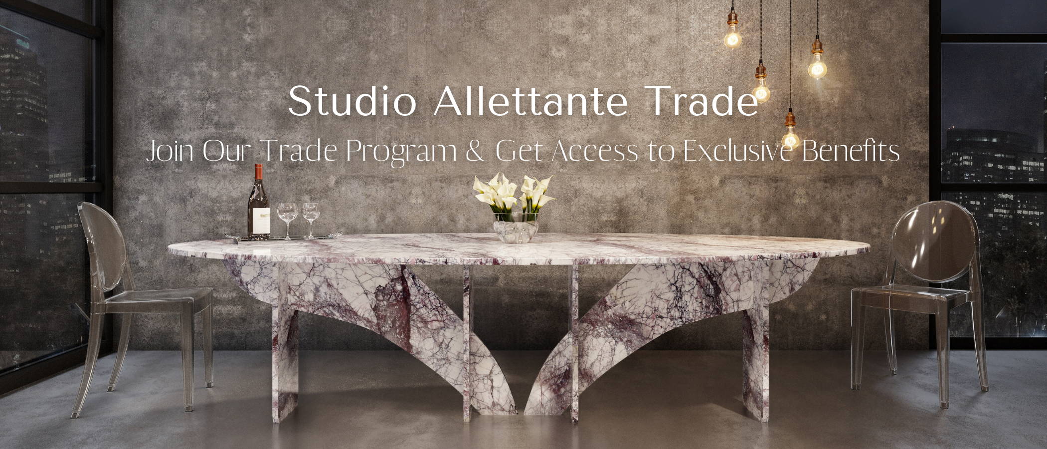 Modern Furniture, Artisan Tables, Marble Tables, Artisan Marble Mantels Surrounds & The Best Art Gallery in Canada by Studio Allettante