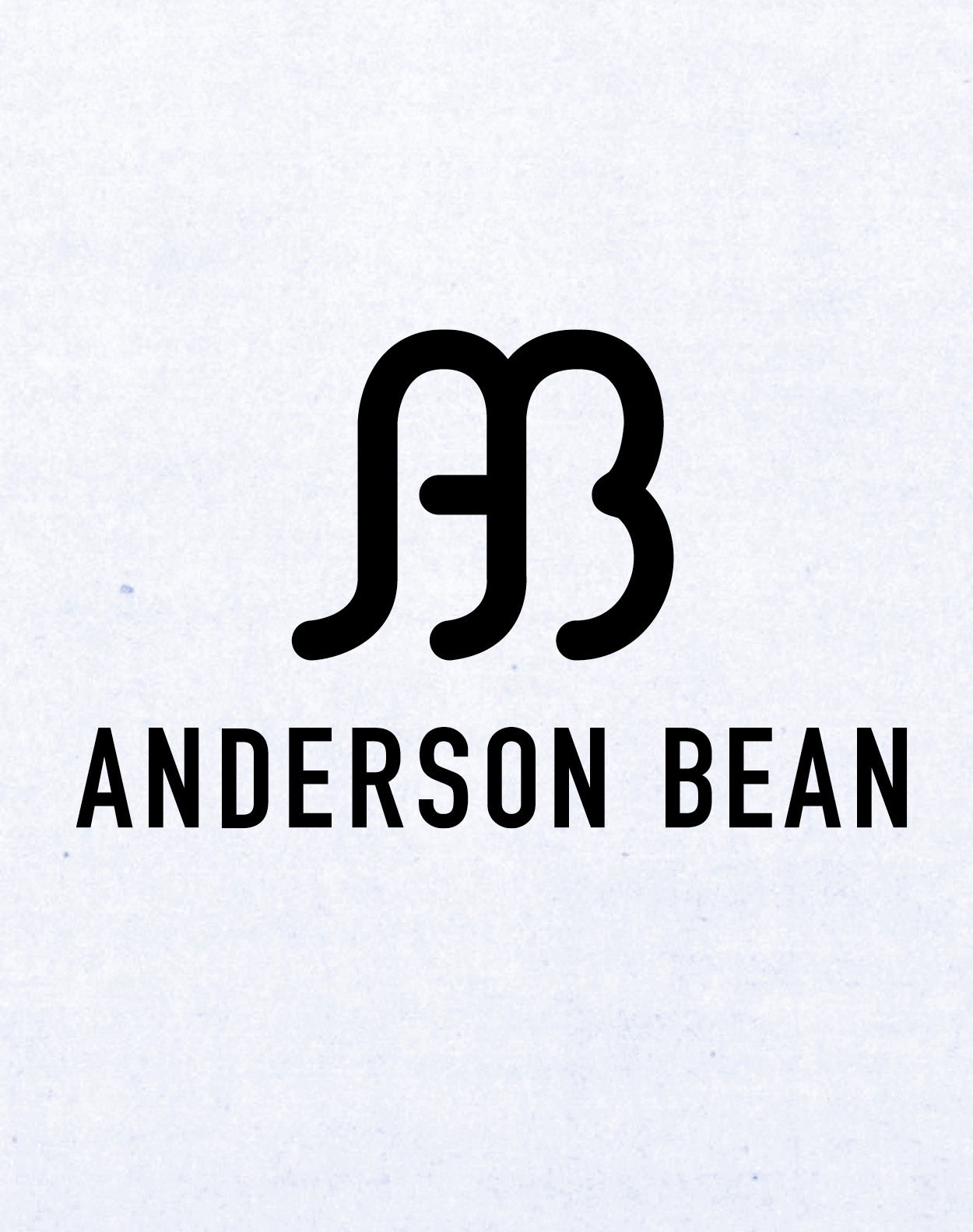 Logo of Anderson Bean featuring stylized initials 