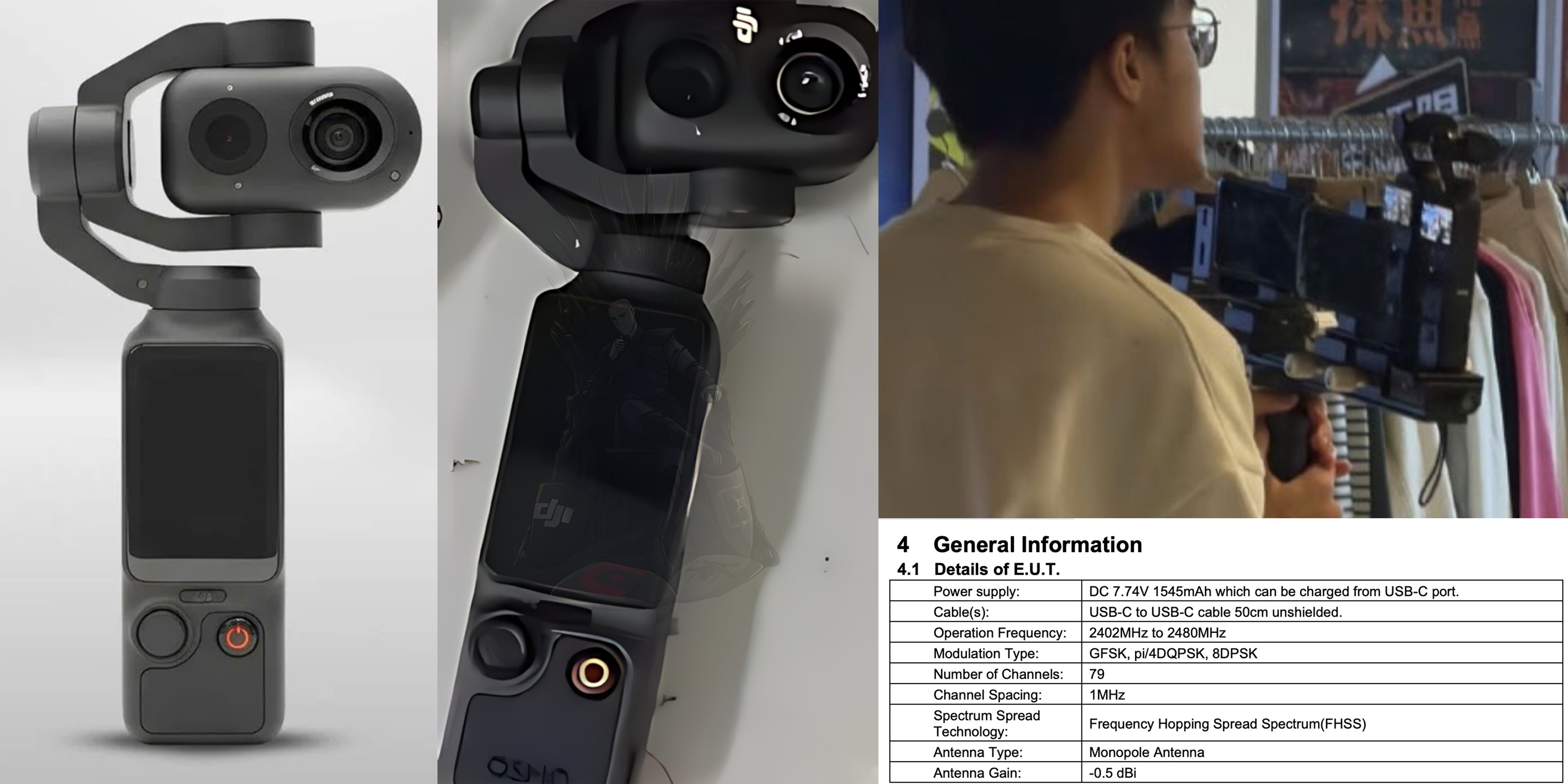 DJI Osmo Pocket 4 Rumours FCC Filing Points to an Imminent Launch